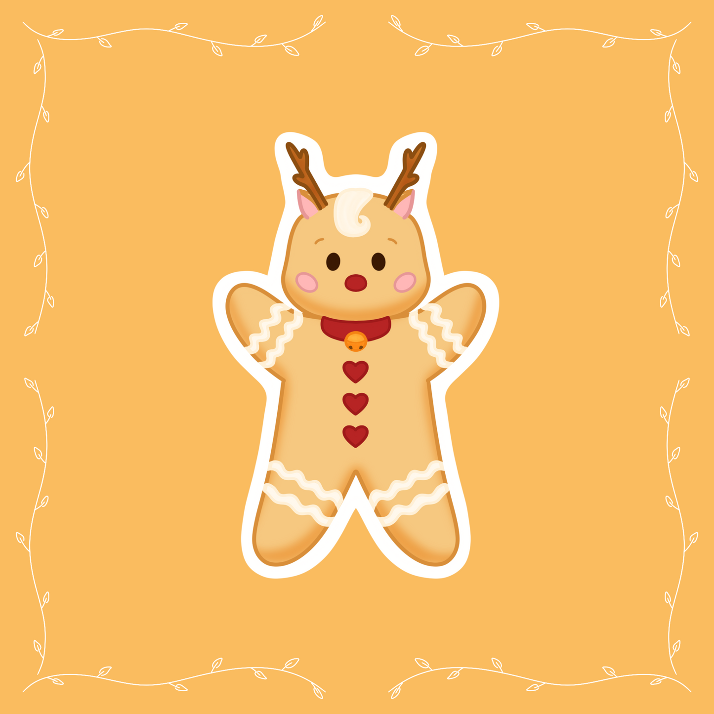 Sticker Pain d'épices