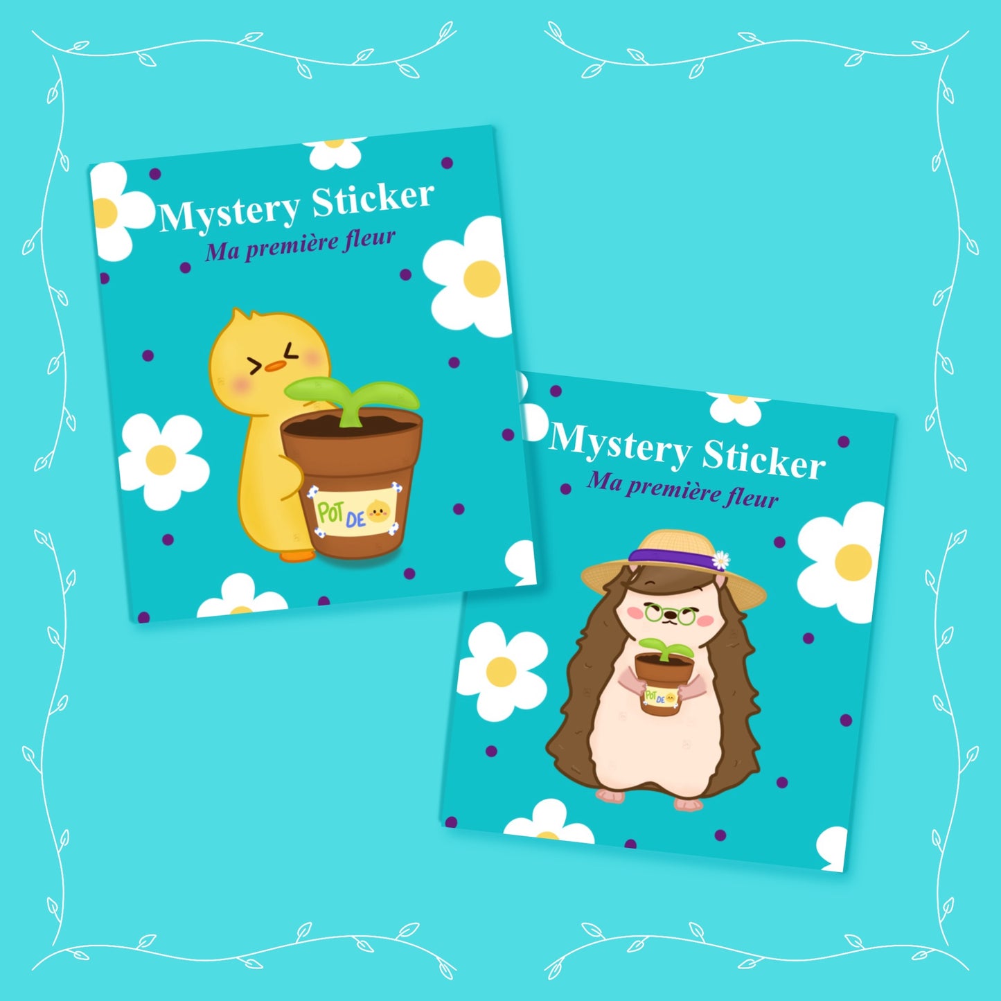 Mystery Sticker Ma Première Fleur
