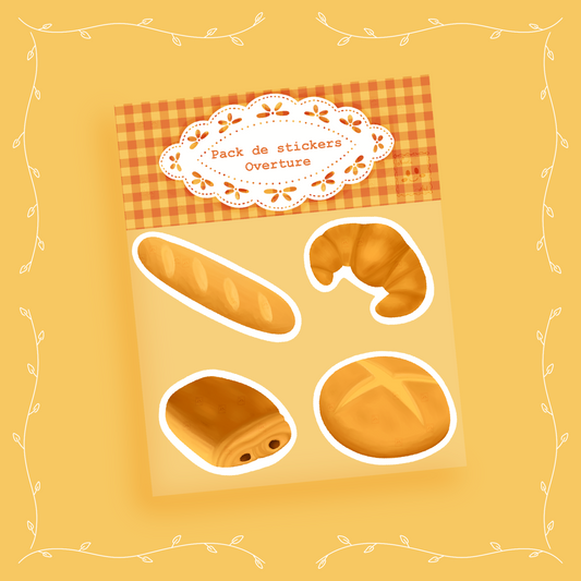 Pack de Stickers Ouverture