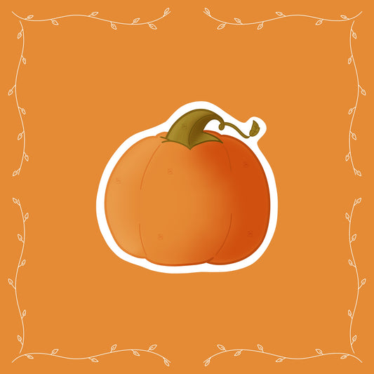 Sticker Citrouille