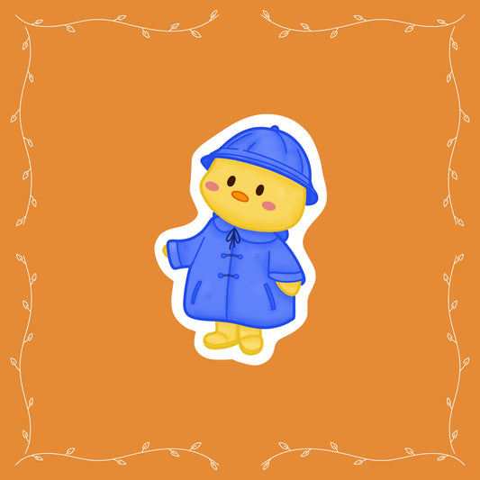 Sticker Timmy sous la pluie