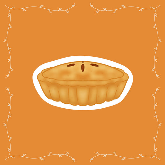 Sticker Tarte aux pommes