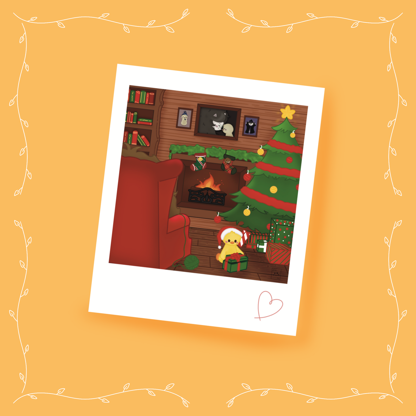 Print Carré Joyeux Noël