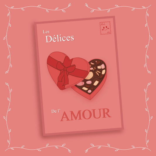 Print A6 Les Délices de l'Amour