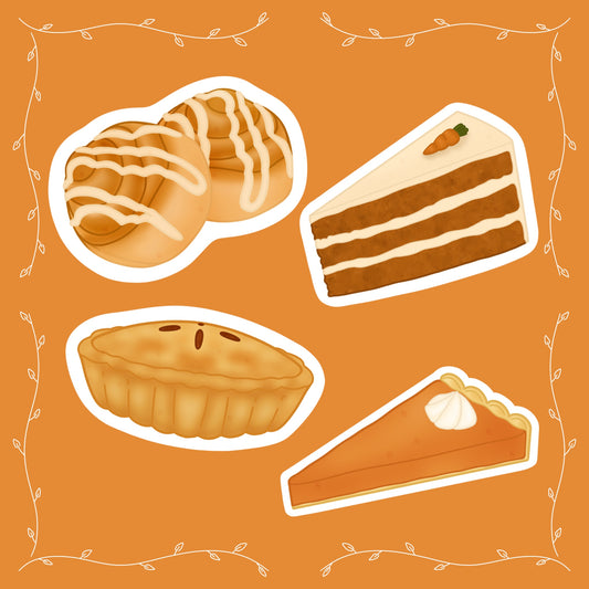 Pack de stickers Douceurs d'Automne