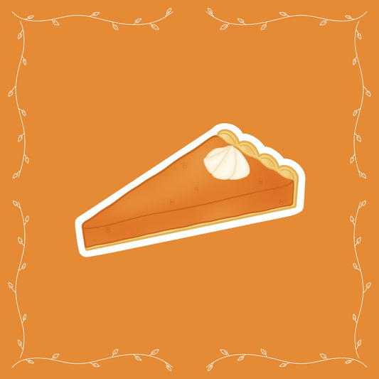 Sticker Tarte à la citrouille