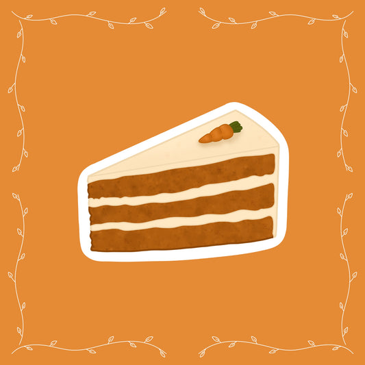 Sticker Carrot Cake