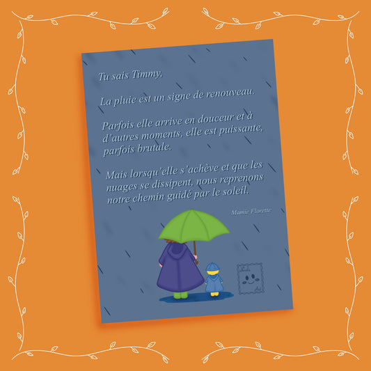 Print A6 Sous la pluie