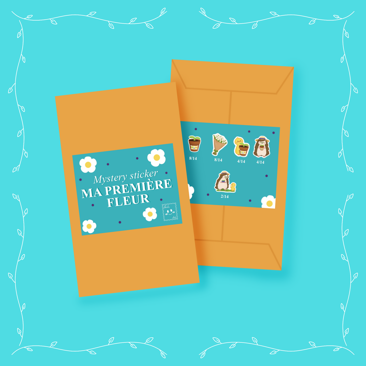 Mystery Sticker Ma Première Fleur