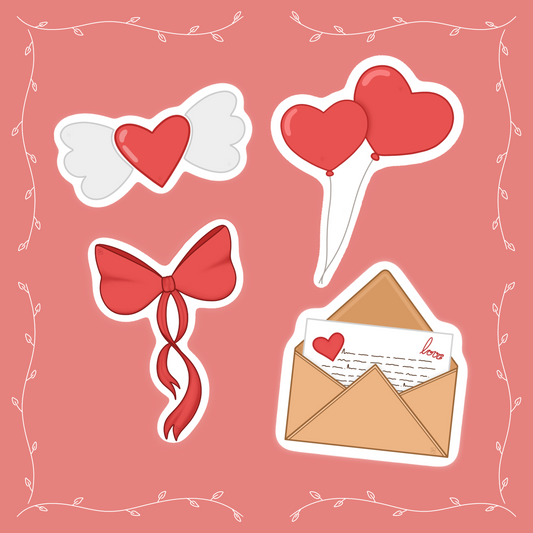 Pack de stickers Amour Éternel